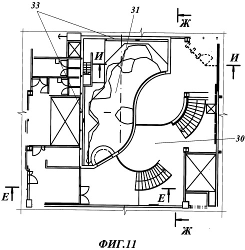 Здание многофункционального назначения (патент 2345200)