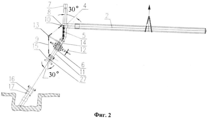 Способ ликвидации нефтегазового фонтана на скважине с наклоненным устьем (патент 2386789)