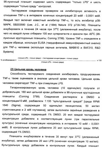Производные амидов, несущие циклопропиламинокарбонильный заместитель, пригодные в качестве ингибиторов цитокинов (патент 2382028)