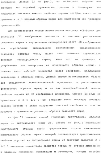 Генерация и отображение виртуального керна и виртуального образца керна, связанного с выбранной частью виртуального керна (патент 2366985)