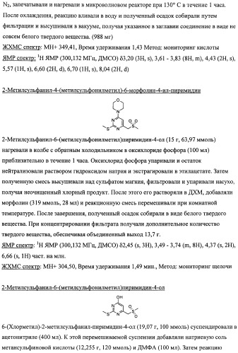 Производные морфолинопиримидина, полезные для лечения пролиферативных нарушений (патент 2440349)