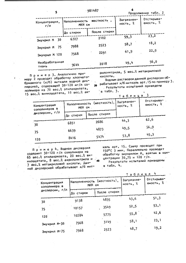 Способ аппретирования целлюлозусодержащих текстильных материалов (патент 981487)