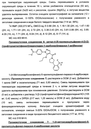 Производные пиразола в качестве ингибиторов 11-бета-hsd1 (патент 2462456)