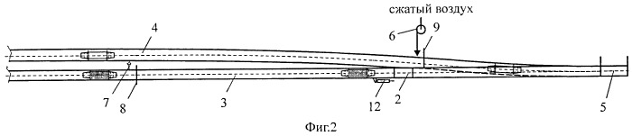 Система пневматического контейнерного транспорта (патент 2513379)