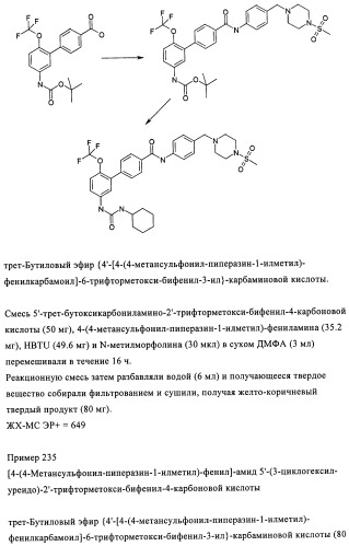 Бифенильные производные и их применение при лечении гепатита с (патент 2452729)