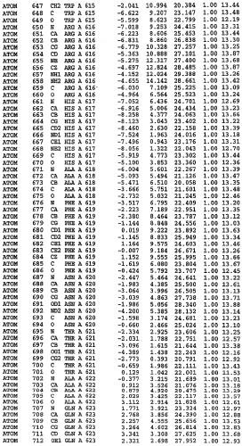 Кристаллическая структура фосфодиэстеразы 5 и ее использование (патент 2301259)