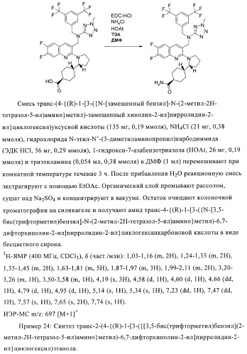 Бициклические производные в качестве ингибиторов сетр (патент 2430917)