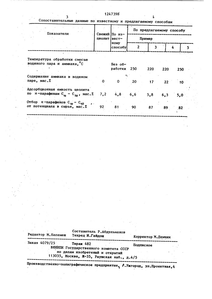 Способ получения н-парафинов (патент 1247398)