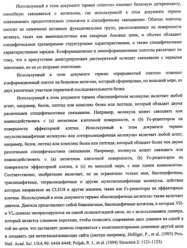 Моноклональные антитела к клаудину-18 для лечения рака (патент 2445319)