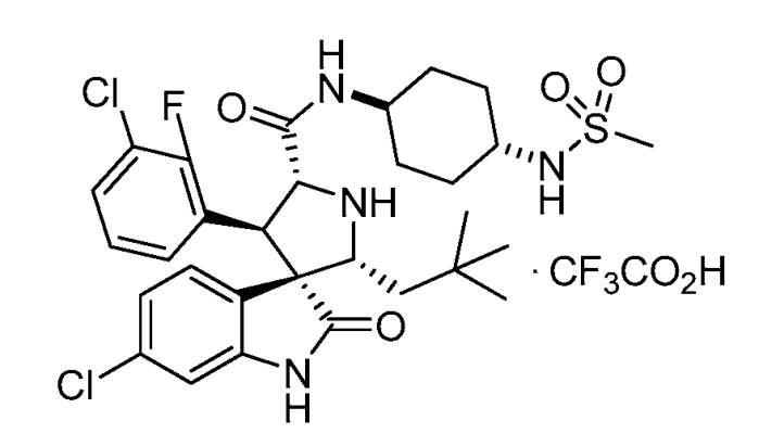 Спирооксиндольные антагонисты mdm2 (патент 2553269)