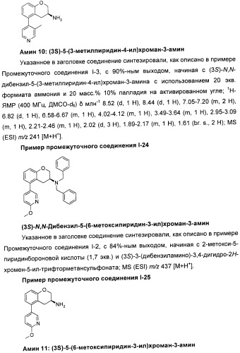 Новые производные n-(8-гетероарилтетрагидронафталин-2-ил)-или n-(5-гетероарилхроман-3-ил)-карбоксамида для лечения боли (патент 2460730)