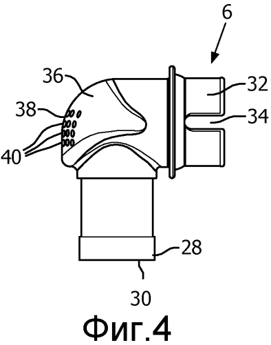 Устройство интерфейса с пациентом для доставки потока дыхательного газа в дыхательные пути пациента (патент 2580291)
