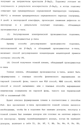Способ выращивания тонкой монокристаллической пленки, светоизлучающее устройство на основе ga2o 3 и способ его изготовления (патент 2313623)