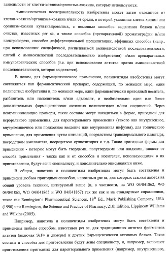 Улучшенные нанотела против фактора некроза опухоли-альфа (патент 2464276)