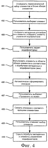 Поиск и наименование элементов на основе метаданных (патент 2408065)