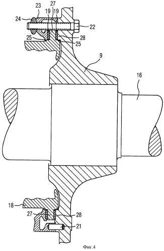 Проскальзывающая муфта для по меньшей мере одного ходового колеса самодвижущейся единицы подвижного состава на рельсовом ходу (патент 2376176)