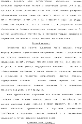 Устройство для очистки выхлопных газов (патент 2343961)