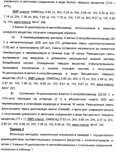 Производные амидов, несущие циклопропиламинокарбонильный заместитель, пригодные в качестве ингибиторов цитокинов (патент 2382028)