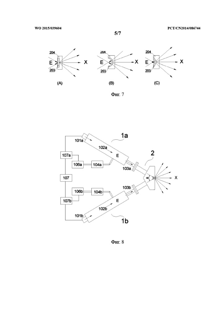 Устройство и способ для генерирования выровненного поля рентгеновского излучения (патент 2658298)