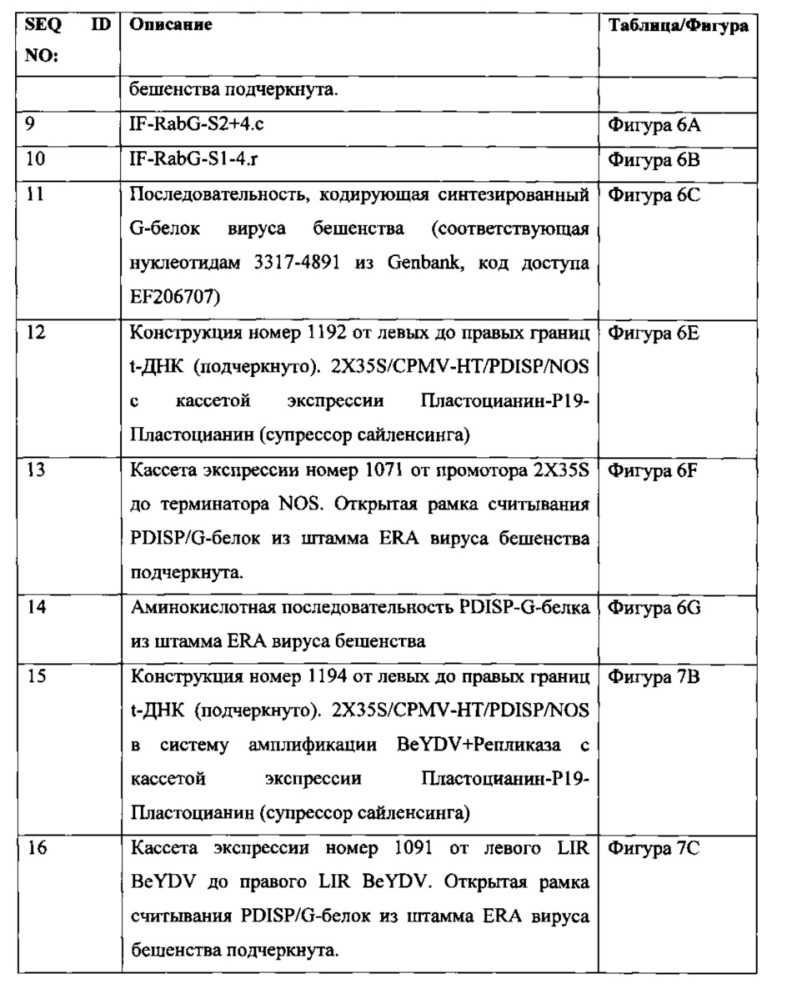 Получение вирусоподобной частицы вируса бешенства в растениях (патент 2655433)