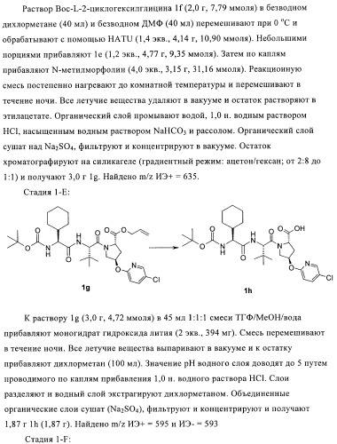 Ингибиторы hcv/вич и их применение (патент 2448976)