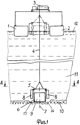 Способ подъема затонувшего объекта (патент 2366592)