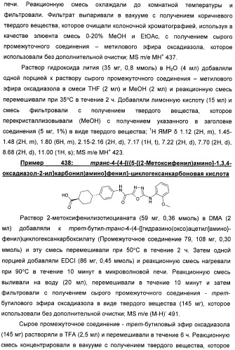 Оксадиазольные соединения, их применение в изготовлении лекарственного средства и способ ингибирования активности dgat1 (патент 2421451)