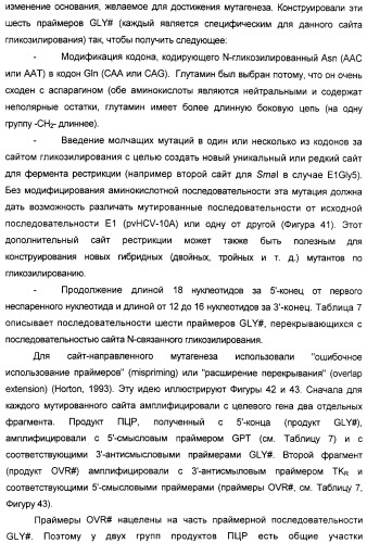 Очищенные оболочечные белки вируса гепатита с для диагностического и терапевтического применения (патент 2319505)