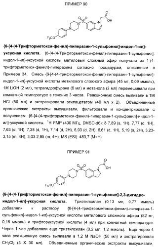 Сульфонил-замещенные бициклические соединения в качестве модуляторов ppar (патент 2384576)