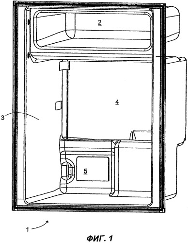 Холодильник с обогреваемым внутренним объемом (патент 2317495)