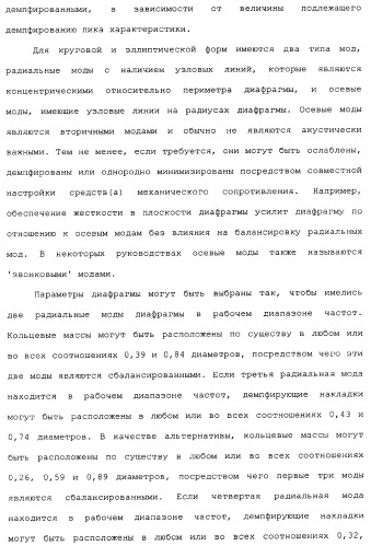 Акустическое устройство и способ создания акустического устройства (патент 2361371)