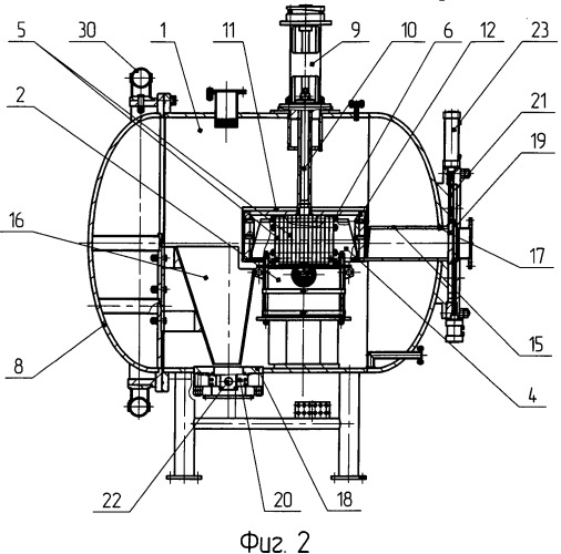 Печь для уничтожения снаряжения боезарядов сжиганием (патент 2445549)