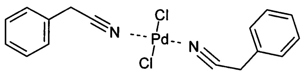 Дихлорид ди(фенилацетонитрил) палладия и способ его получения (патент 2645680)