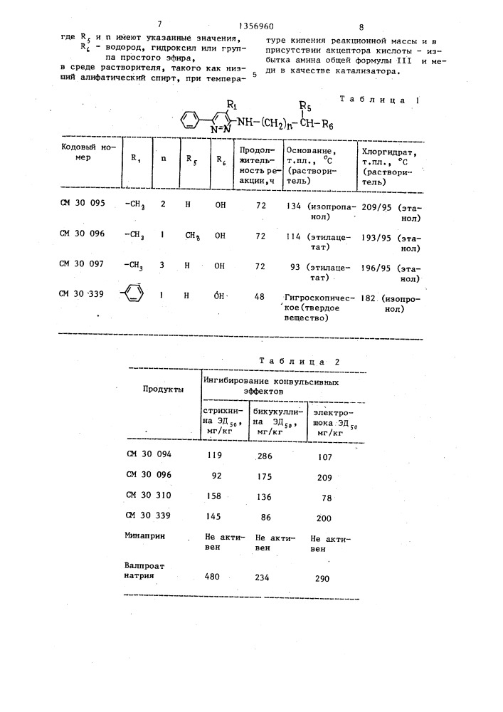 Способ получения производных пиридазина (патент 1356960)