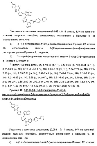 Имидазопиридиновые ингибиторы киназ (патент 2469036)