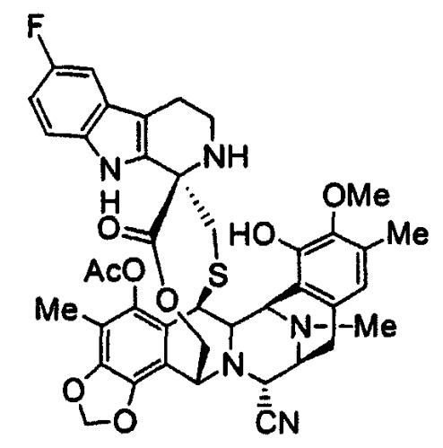 Производные эктеинасцидина, их применение и фармацевтическая композиция (патент 2283842)