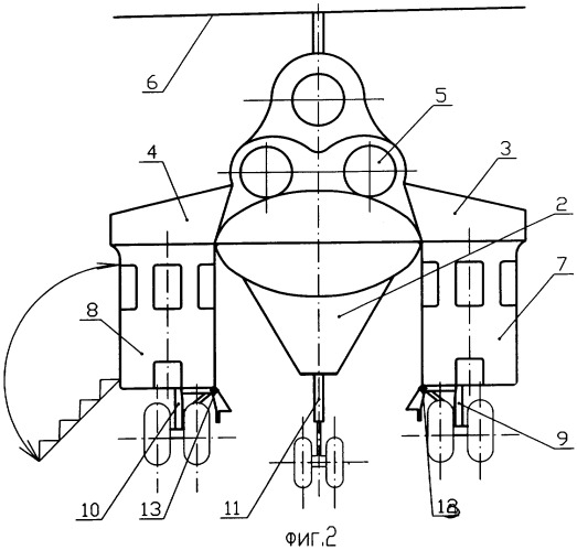 Вертолет для краново-монтажных работ (патент 2341410)