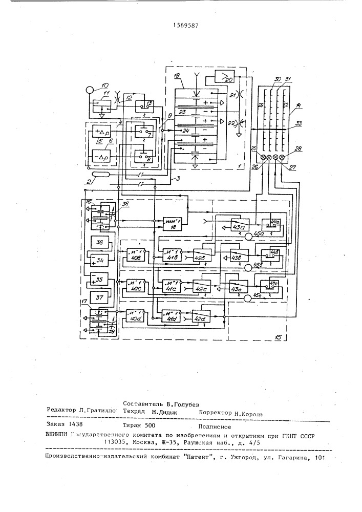 Манометрический термометр (патент 1569587)