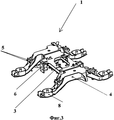 Рама немоторной тележки высокоскоростного железнодорожного транспортного средства (патент 2434772)