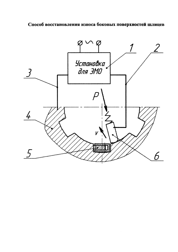Способ восстановления износа боковых поверхностей шлицев (патент 2611000)