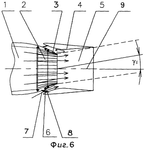 Выходное устройство воздушно-реактивного двигателя с управляемым вектором тяги (патент 2276740)