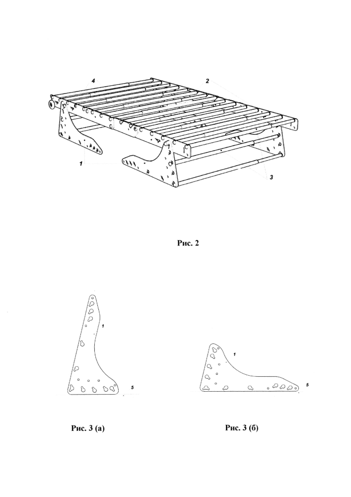 Трансформируемая мебель (варианты) (патент 2603809)