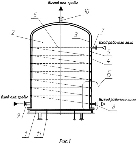 Реактор для получения стержней поликристаллического кремния (патент 2457177)