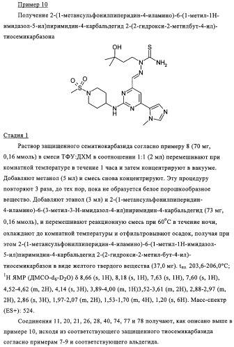 Аминопиримидины и пиридины (патент 2308455)