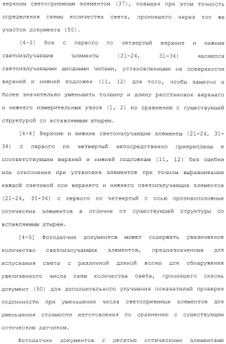 Фотодатчик документов из установленных на поверхности элементов (патент 2488169)
