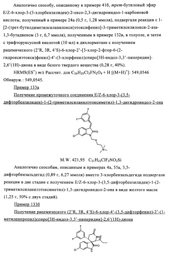 Производные спироиндолинона (патент 2435771)