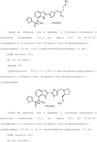Производное индола (патент 2454415)
