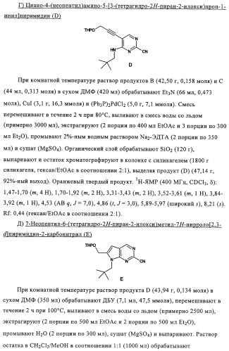 Пирролопиримидины, обладающие свойствами ингибитора катепсина к, и способ их получения (варианты) (патент 2331644)