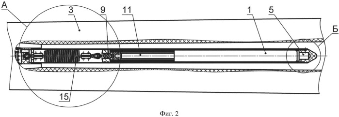 Устройство торможения отделяемого ракетного двигателя (патент 2540182)