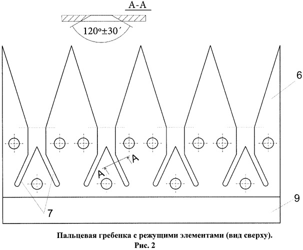 Хедер-адаптер для зерноуборочной машины (патент 2555399)